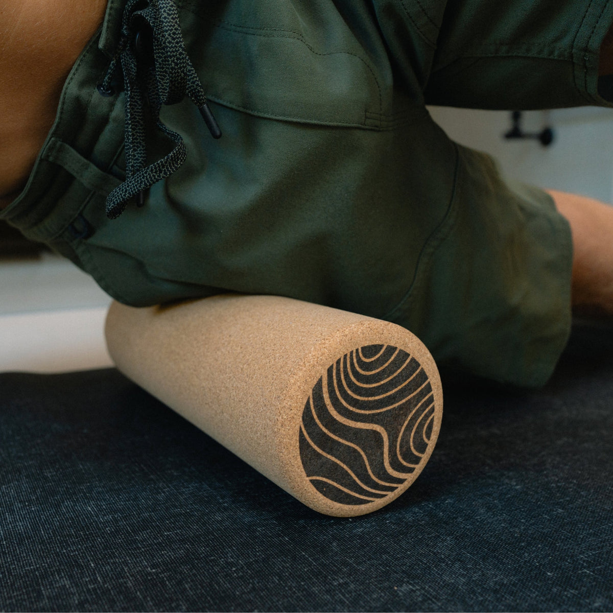 Rouleau de massage 100 % liège (sans mousse)
