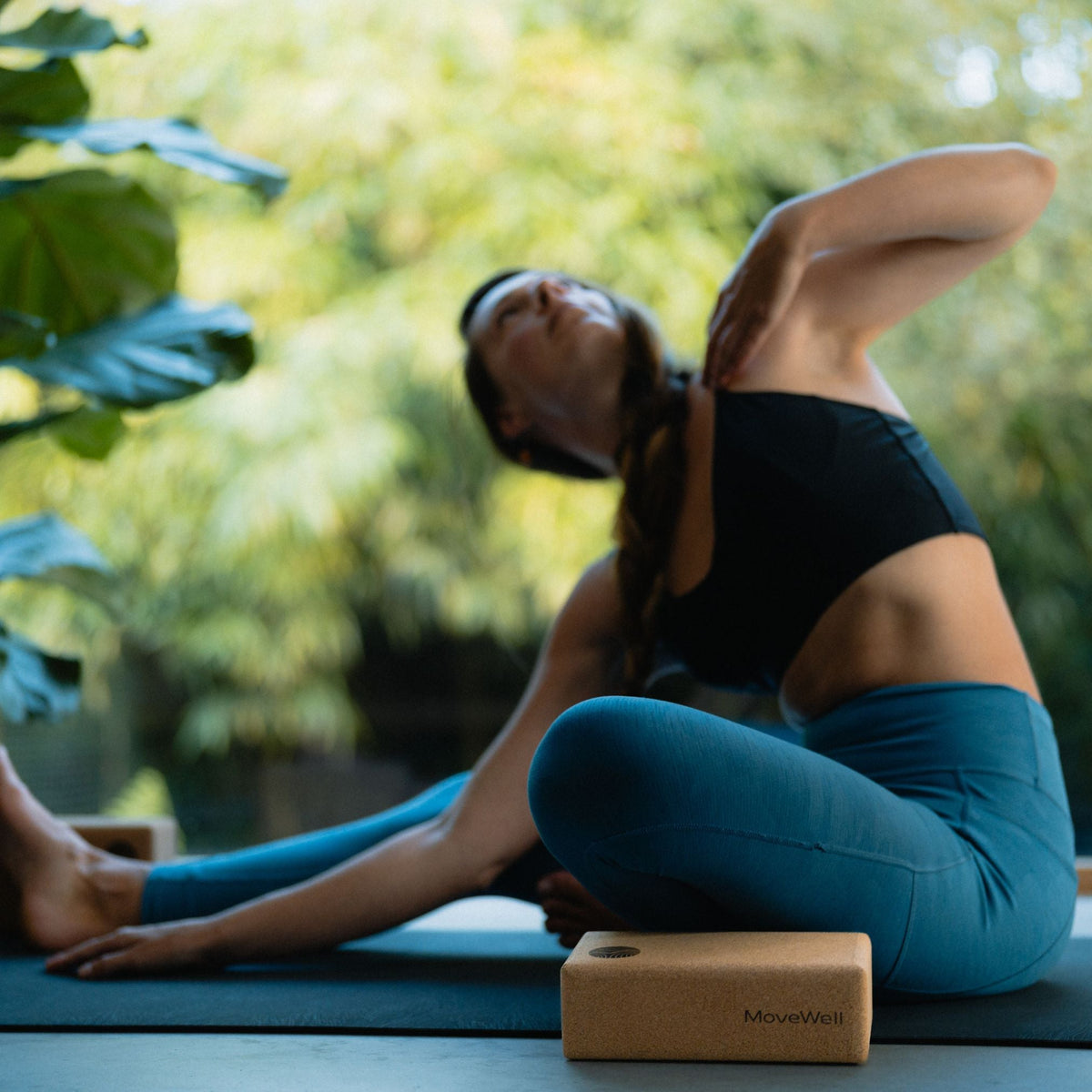 Brique de yoga en liège portugais 100 %