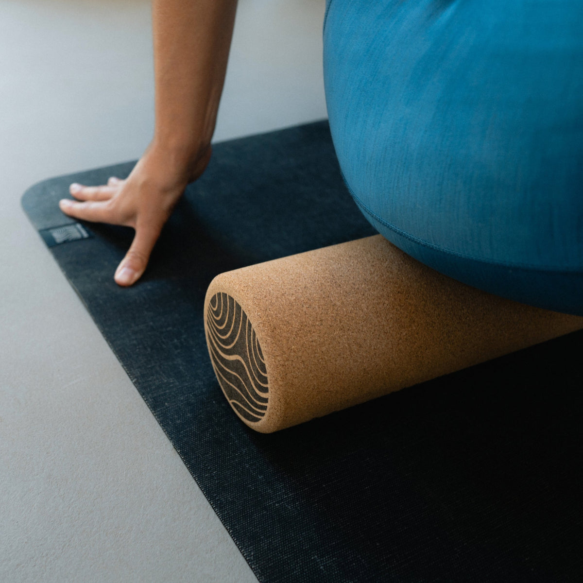 Rouleau de massage 100 % liège (sans mousse)
