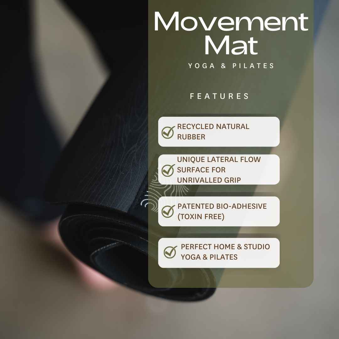 Tapis de mouvement — caoutchouc naturel recyclé