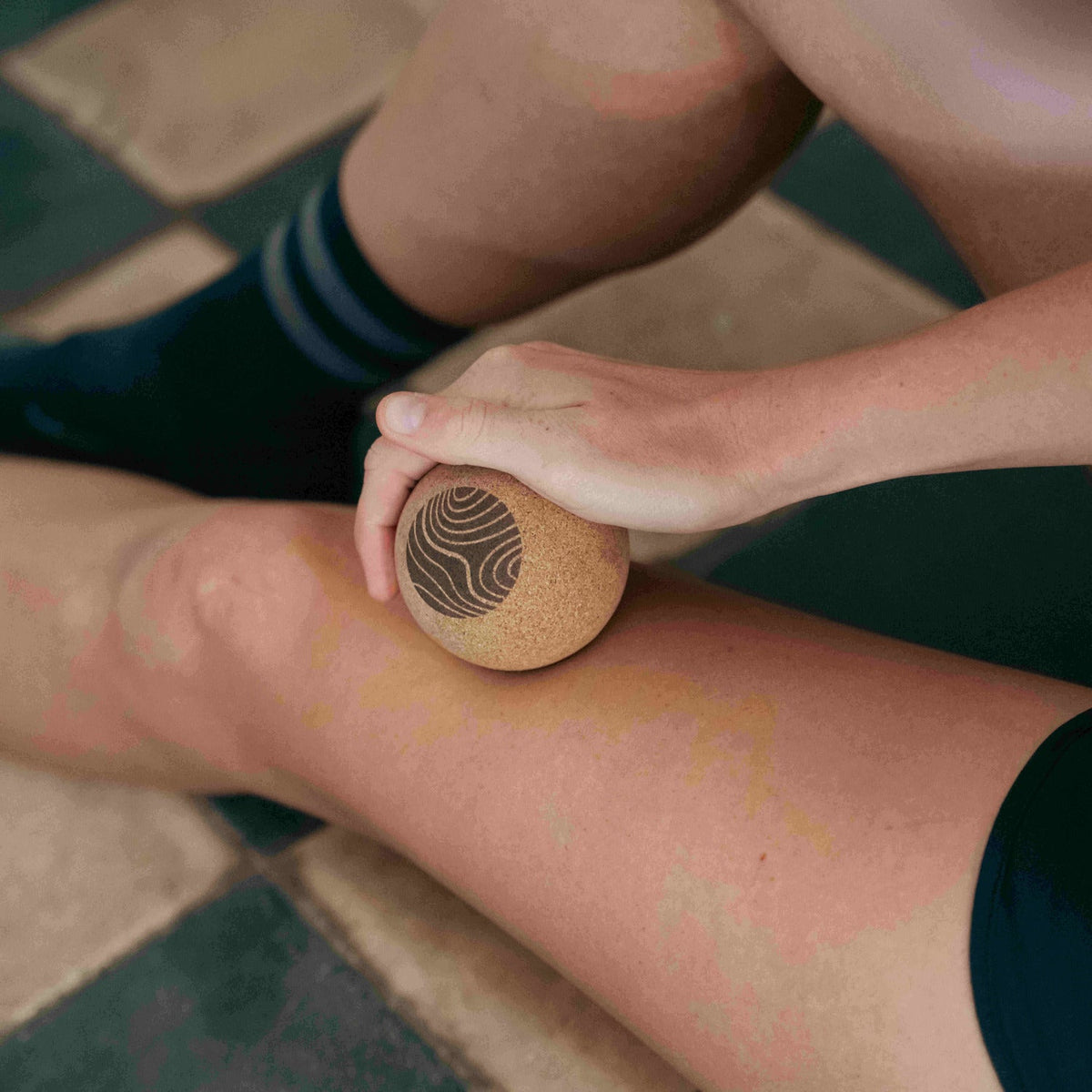 Balle de massage 100 % liège