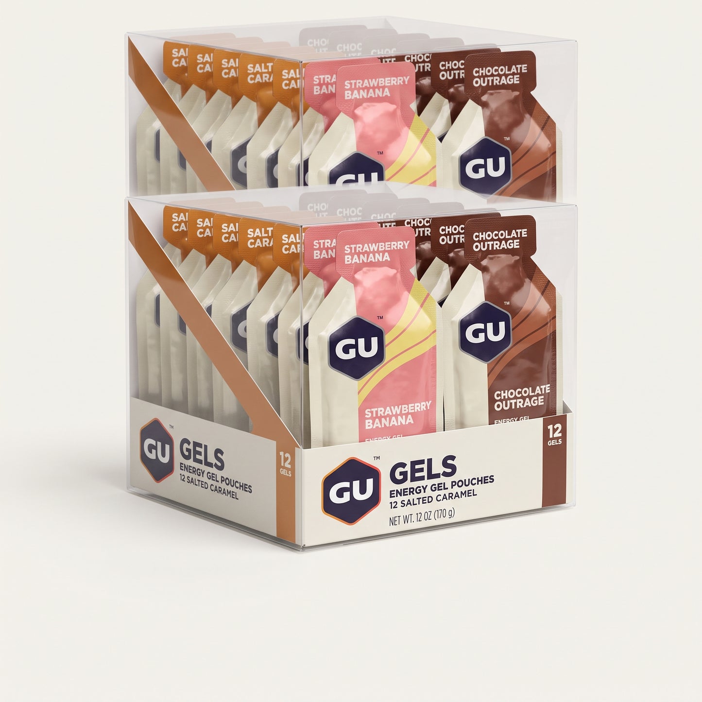 Pack 12 Gels Assortis — détail produit